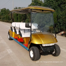 cheap golf cart with two back towards seater